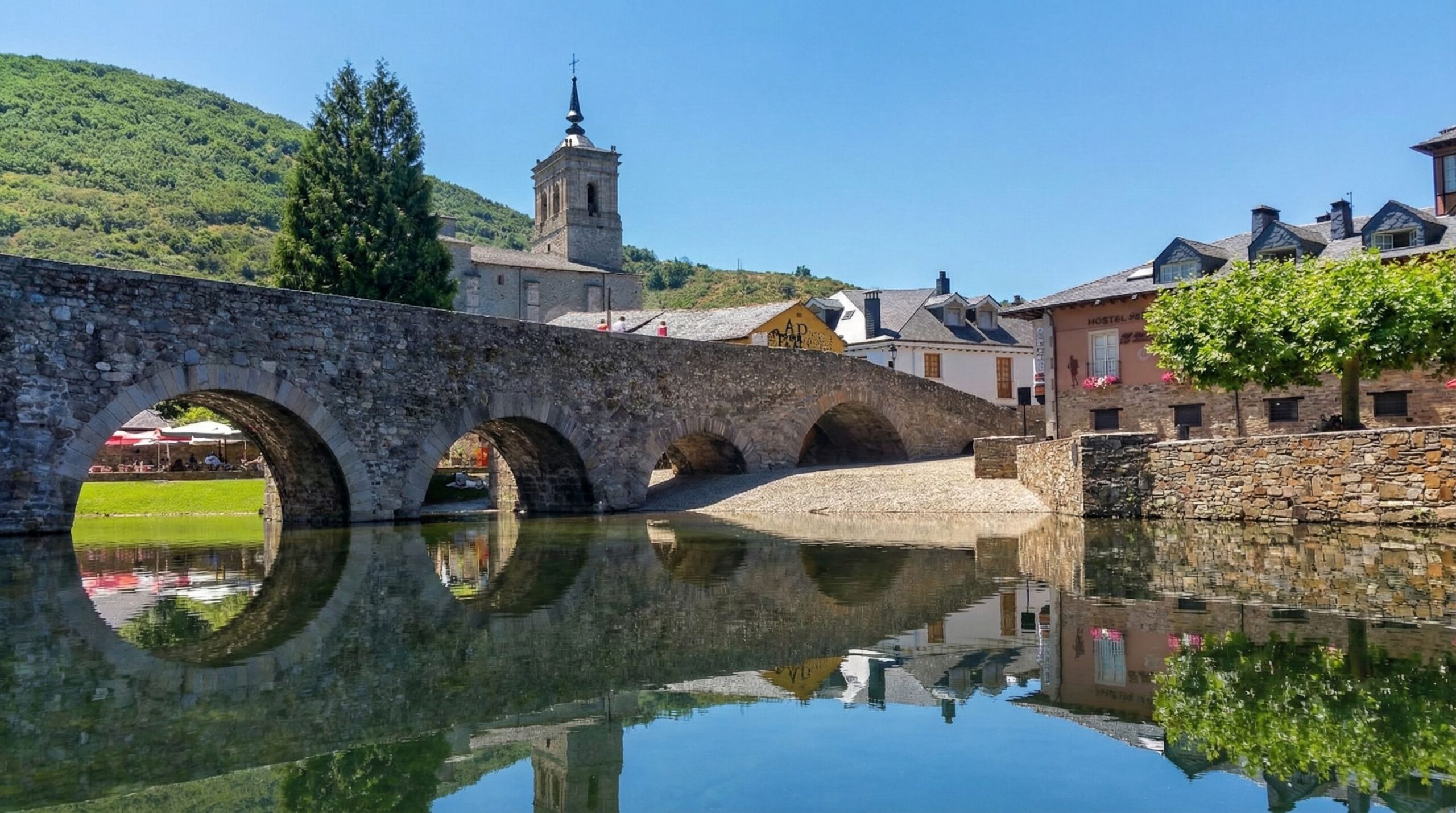 Astorga Ponferrada Molinaseca bridge 3060