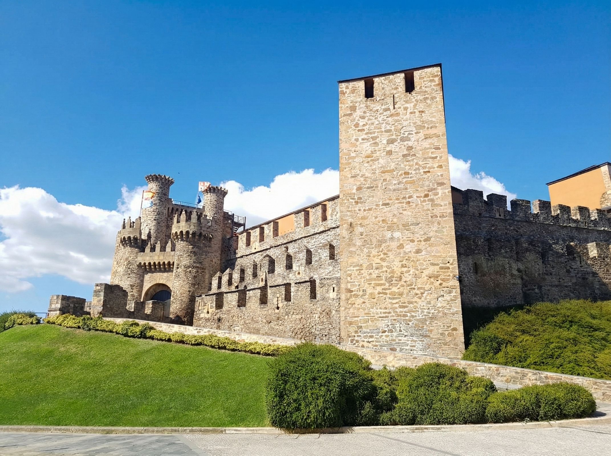 Ponferrada Cebreiro Castillo de los Templarios 3060