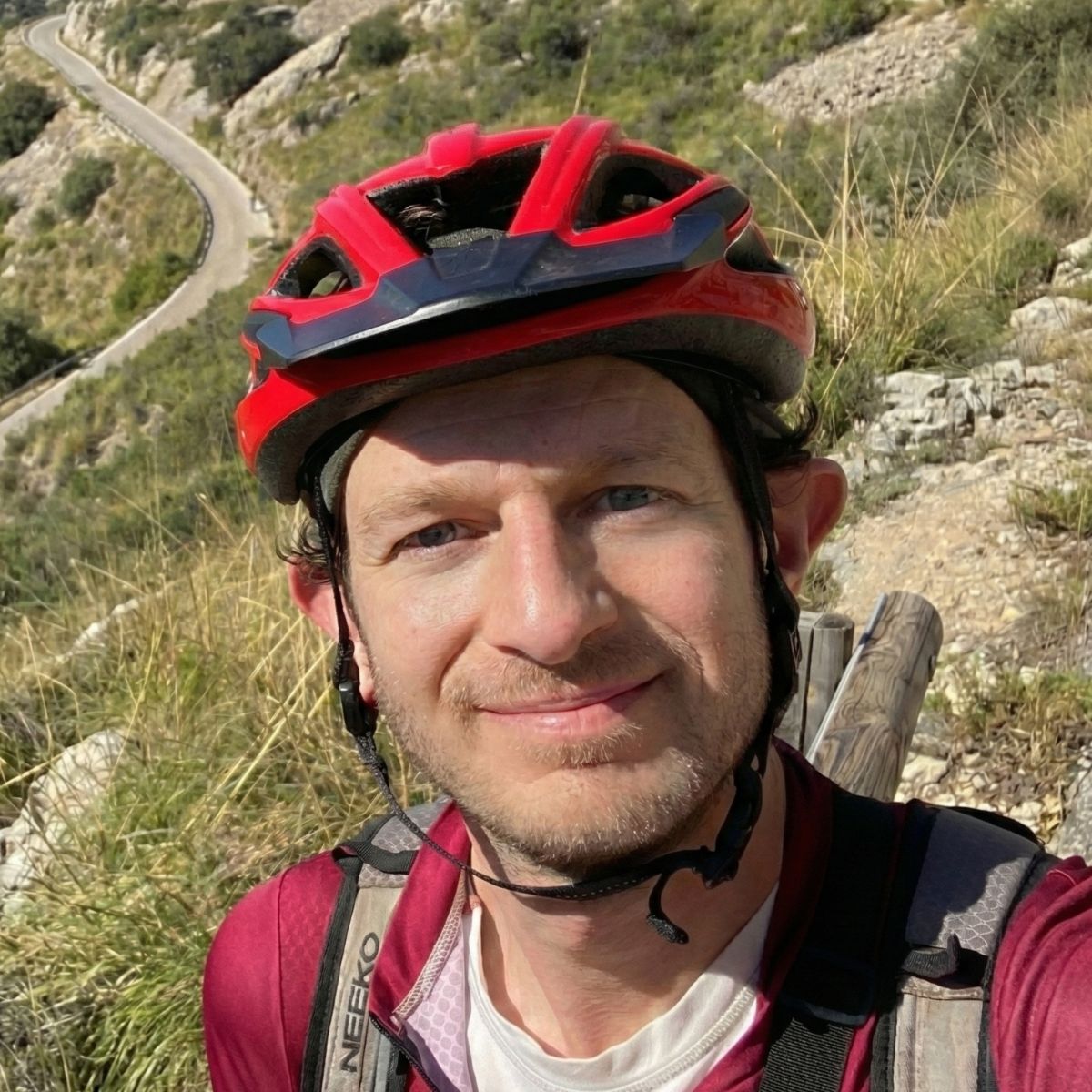 selfie Thijs without glasses